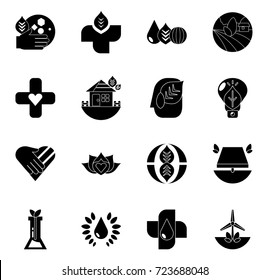 nature icons set