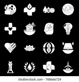 nature icons set