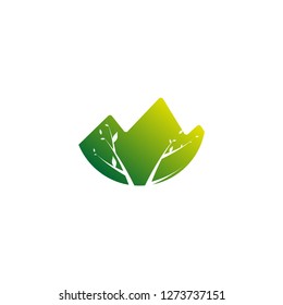 Nature icons templates, vector logo for business corporate, elements, illustration