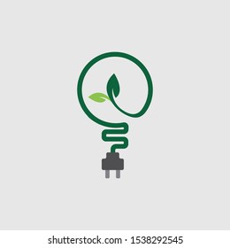 Nature Idea logo template, Green Inspiration logo designs vector, Wheat Idea logo template