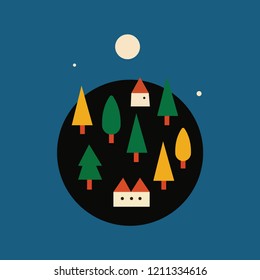 Nature illustration design