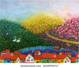 Nature Illustration vector design art