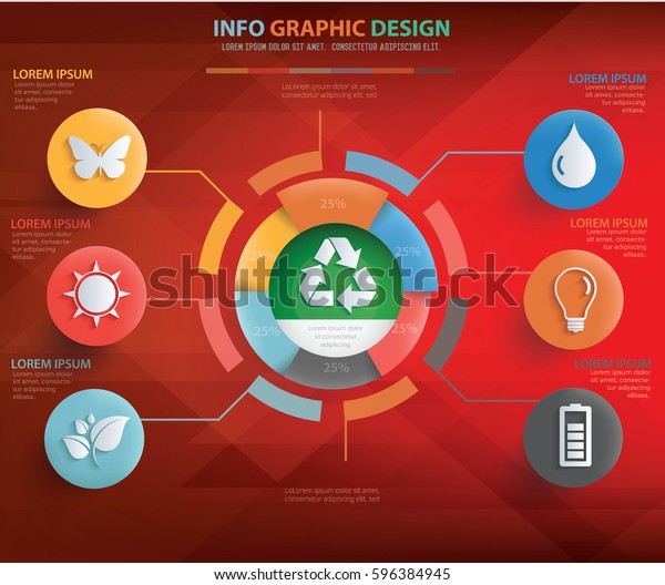 Nature info graphic
design,clean vector