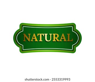 Logotipo inspirado en la naturaleza con diseño de hojas e insignias, perfecto para una marca ecológica y orgánica. Destaca el bienestar y la seguridad de los productos agrícolas.