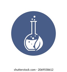 nature lab icon , laboratory vector