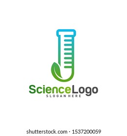
Nature Lab Logo Design Concept Vector. Creative Lab with leaf Logo Template. Icon Symbol