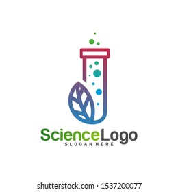 
Nature Lab Logo Design Concept Vector. Creative Lab with leaf Logo Template. Icon Symbol