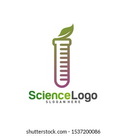 
Nature Lab Logo Design Concept Vector. Creative Lab with leaf Logo Template. Icon Symbol