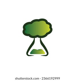 nature lab or tree lab logo design.
