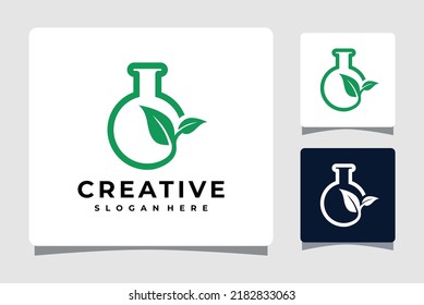 Nature Laboratory Logo Template Design Inspiration
