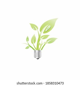 nature lamp leaf plant design