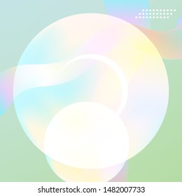 Nature Landing page template. Design business cards,invitations,gift cards,landing page Nature Fluid shapes composition.