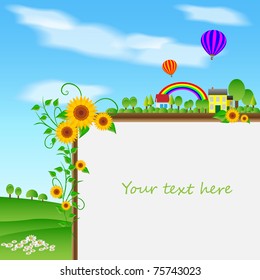 Nature landscape