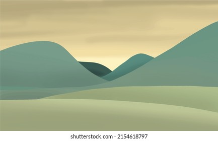 Nature landscape background beautiful view