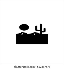 Nature Landscape desert Icon
