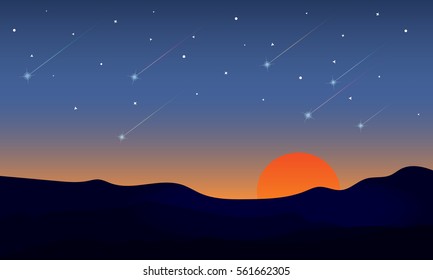 nature landscape twilight background