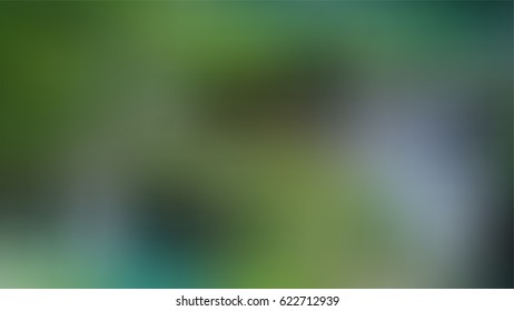 Nature landscape widescreen blurred background, Vector illustration