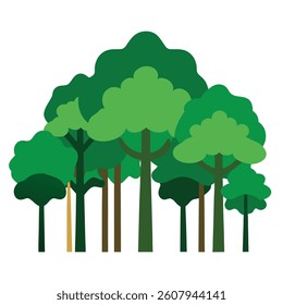 Nature and Landscapes Vector Illustrations