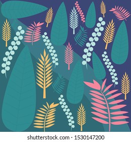 nature leaf background vectore abstract