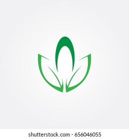 nature leaf business logo