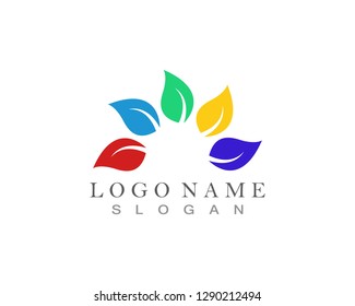 Nature Leaf colour logo