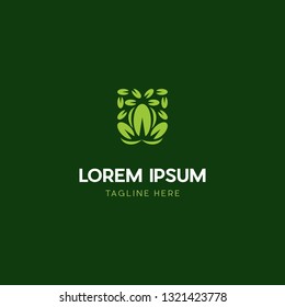 Nature Leaf Creative Vector Logo Design