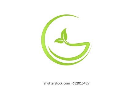 Nature Leaf G Letter