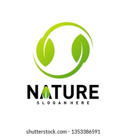 Nature Leaf Green Logo Design Concepts. Environment Logo Template Vector. Icon Symbol