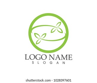 Nature leaf icon sign logo