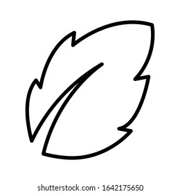 Nature leaf icon vector sign and symbol on trendy design