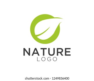 nature leaf logo