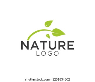 100 Natural Vector Logo Design Stock Vector (Royalty Free) 1730504425