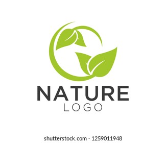 nature leaf logo