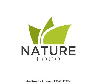 nature leaf logo