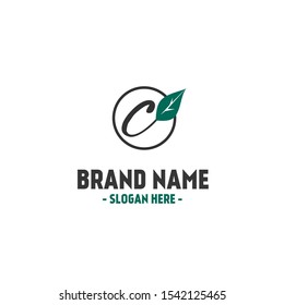 Nature leaf logo for nature company