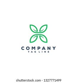 nature leaf logo design