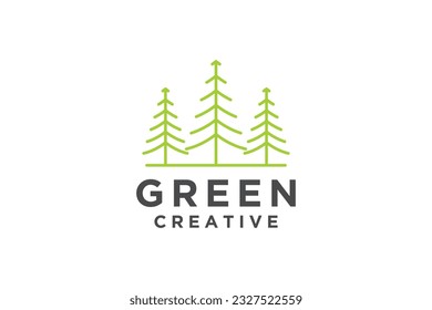 Nature Leaf Logo Design with Abstract Lines Shapes Inside. Usable For Business, Community, Industrial, Foundation, Services Company