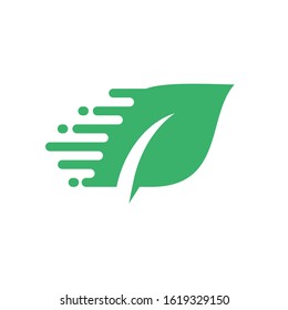 nature leaf logo design vector template