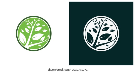 nature leaf logo, environment logo , ecology logo template designs