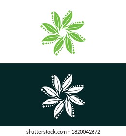 nature leaf logo, environment logo , ecology logo template designs