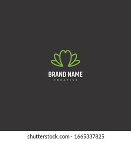 Nature Leaf logo Icon template design in Vector illustration 