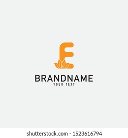 Nature leaf logo. Round emblem flower in a Natural in linear style. for design shop, cosmetic, beauty, perfume, spa, yoga.