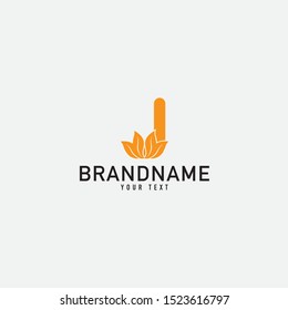 Nature leaf logo. Round emblem flower in a Natural in linear style. for design shop, cosmetic, beauty, perfume, spa, yoga.