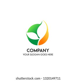 Nature Leaf Logo Template