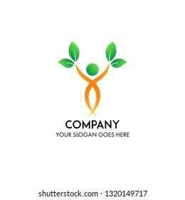 Nature Leaf Logo Template