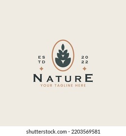 Nature Leaf Logo Template. Universal creative premium symbol. Vector sign icon logotype