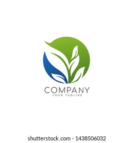 Nature Leaf Logo Vector Concept