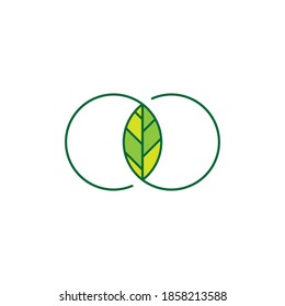 Nature Leaf Logo,Vector design template