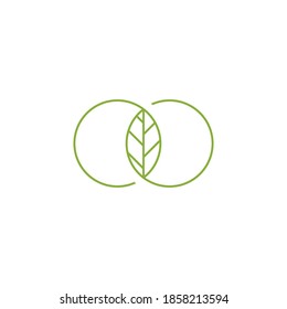 Nature Leaf Logo,Vector design template