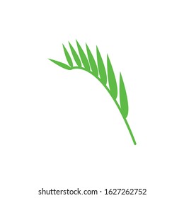 Nature Leaf Organic Logo Vector Illustration Template